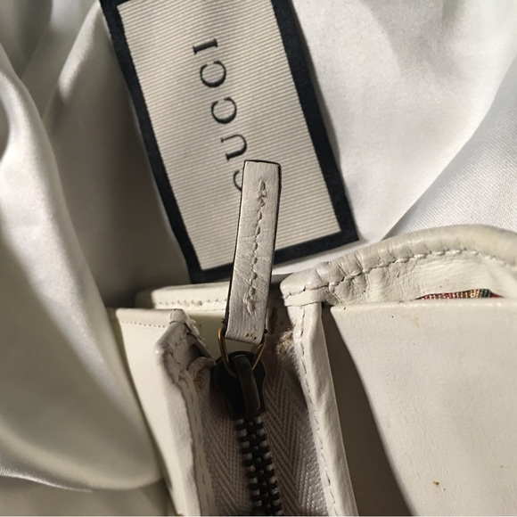 Gucci White GG Quilted Trapuntata Compact wallet - Picture 11 of 13